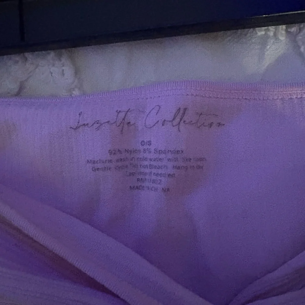 Pink Ribbed Tube Top - Picture 3 of 4